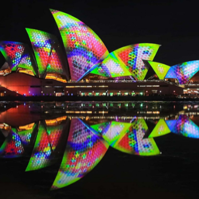 Festival de luces en Sydney